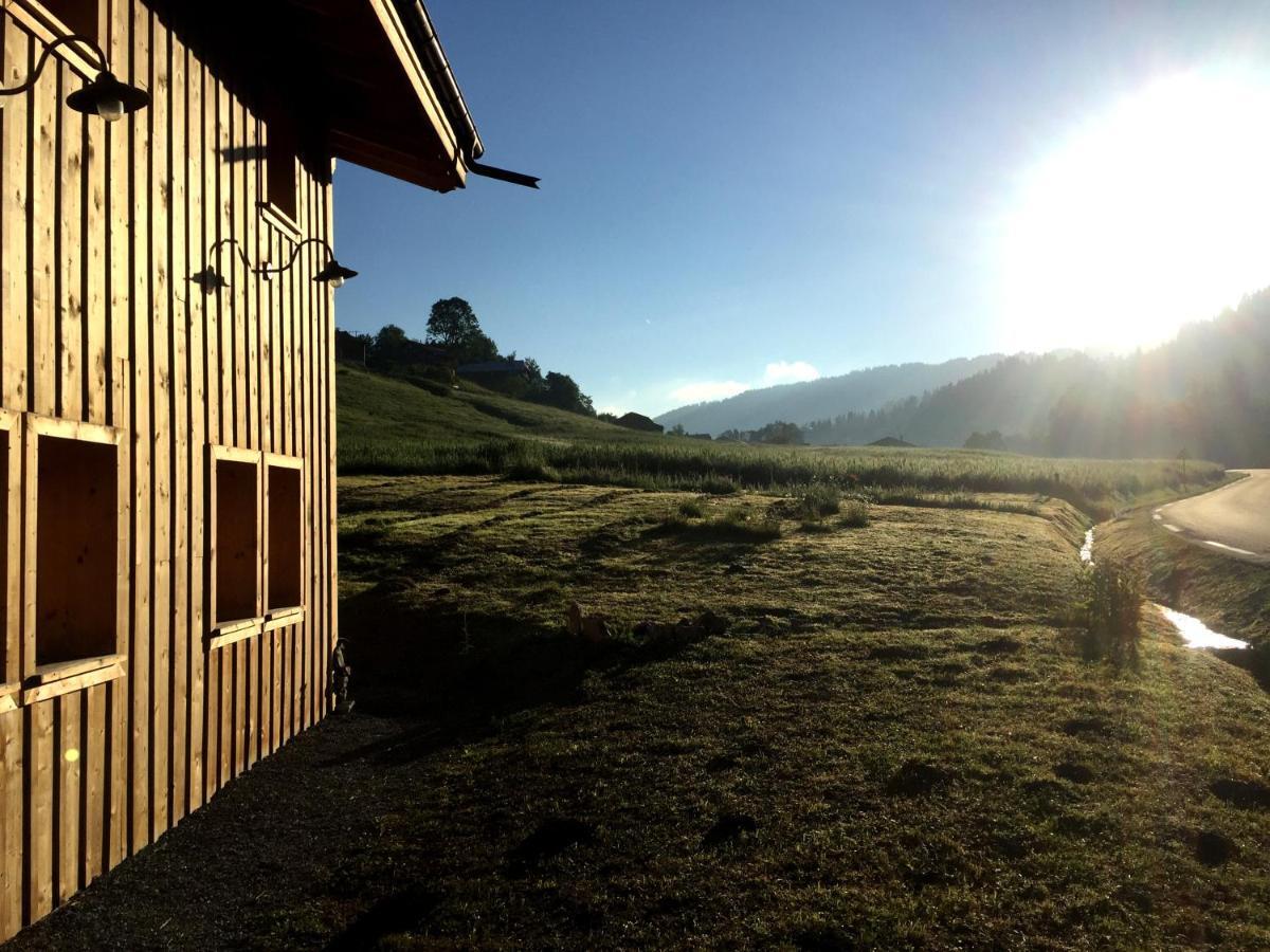 Apartamento Le Grenier A Luge Les Gets Exterior foto